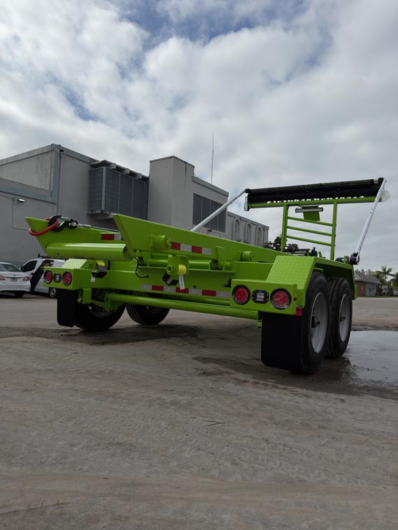 Standard Rail Bumper Pull Roll Off Trailer - Image 2