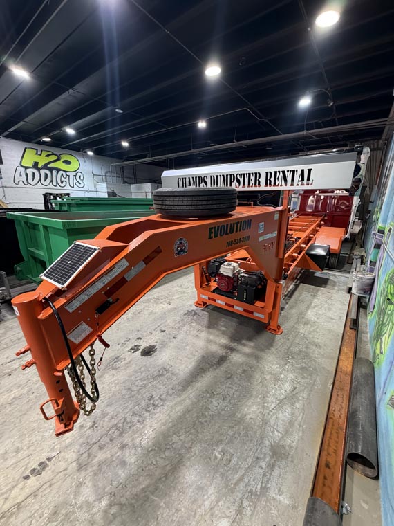 Standard Rail Gooseneck Roll-Off Trailer - Image 14