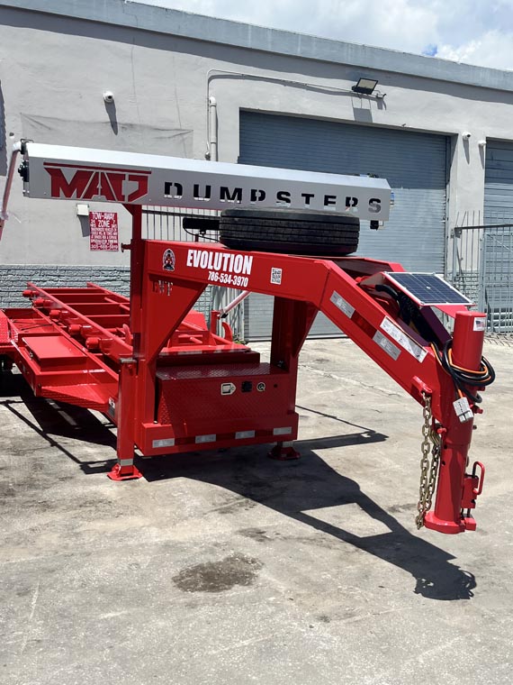 Standard Rail Gooseneck Roll-Off Trailer - Image 5