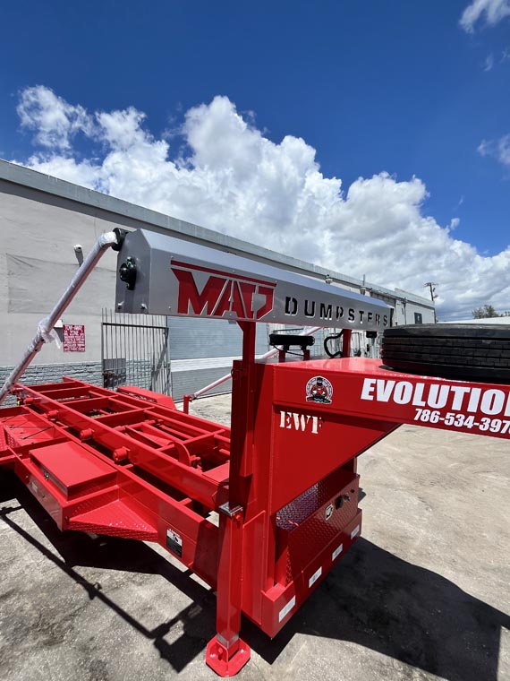 Standard Rail Gooseneck Roll-Off Trailer - Image 18