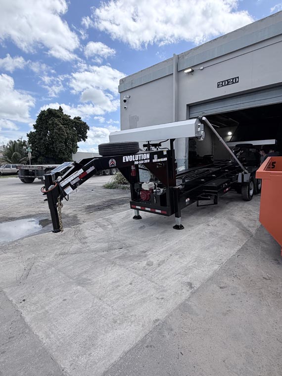 Standard Rail Gooseneck Roll-Off Trailer - Image 19
