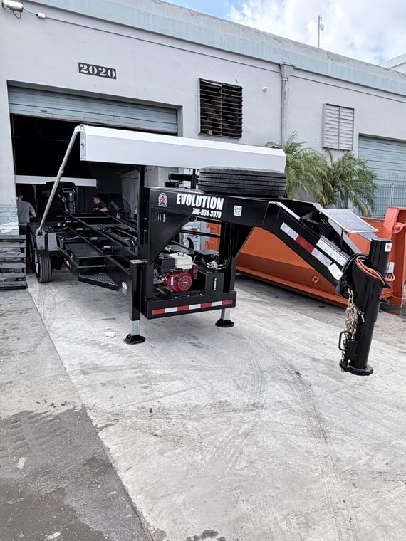 Standard Rail Gooseneck Roll-Off Trailer - Image 21
