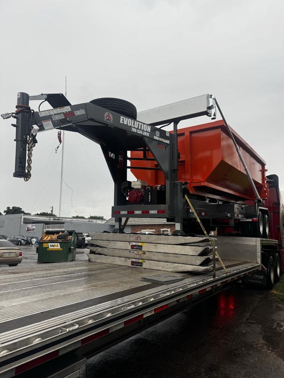 Standard Rail Gooseneck Roll-Off Trailer - Image 24